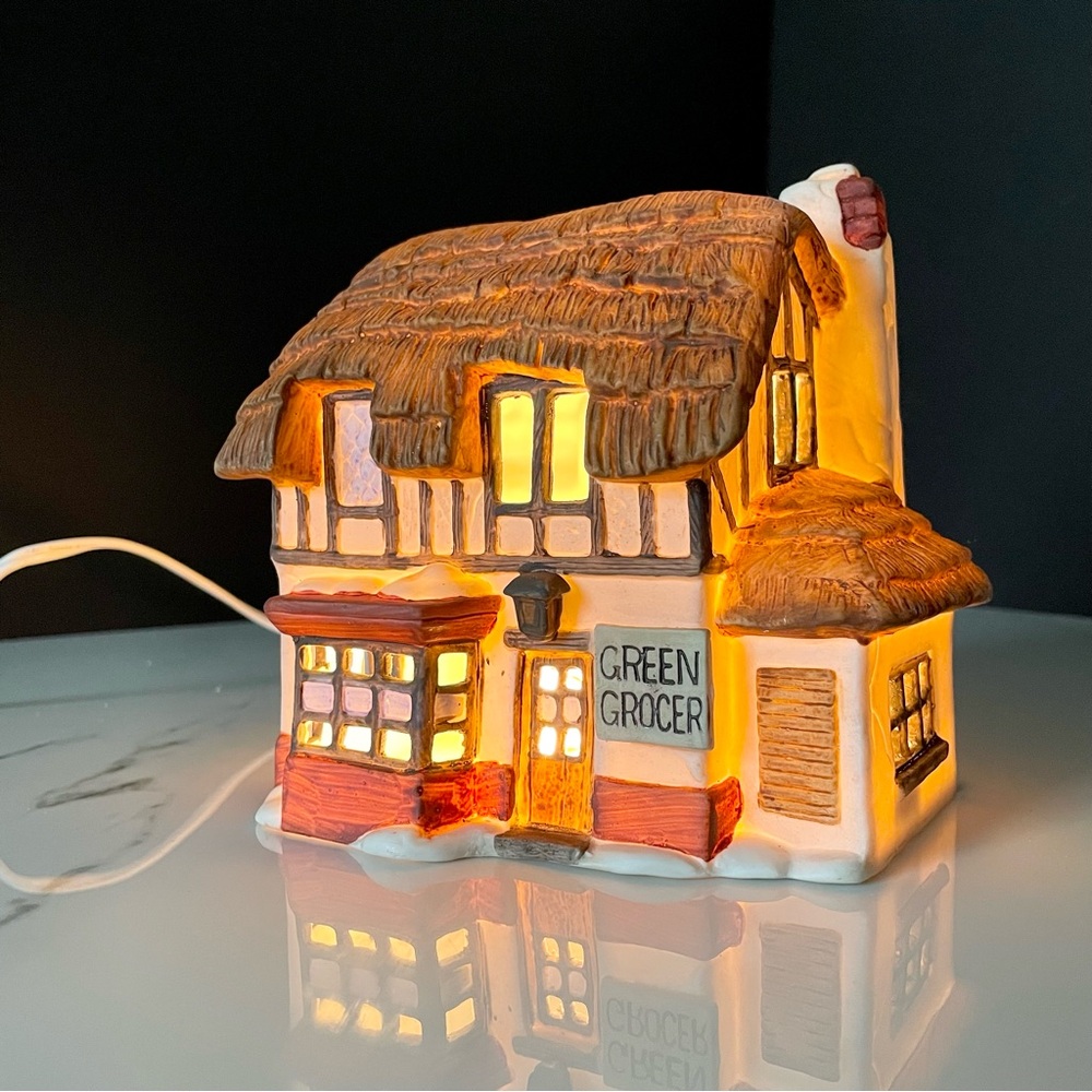 "Green Grocer" Dickens Snow Village by Dept. 56